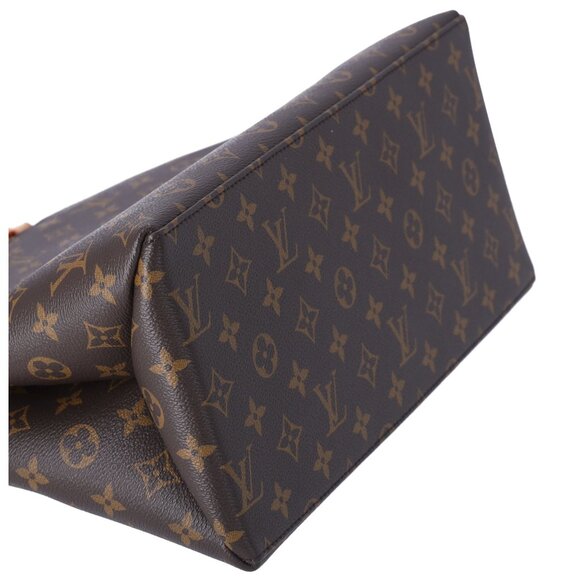 Louis Vuitton Grand Palais MM Monogram Handbag M45898 Brown Canvas - Picture 7 of 9